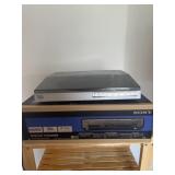 2+/- Sony Record Player & 5-Disc DVD Player