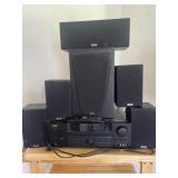 KLH Surround Sound w/Receiver 6+/- Speakers