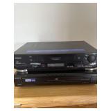 Hitachi VHS & Sony 5 DVD/CD Changer