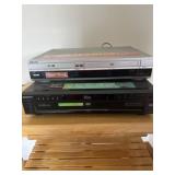 2+/-  Sony CD/DVD Player & Sony DVD Recorder/VHS
