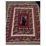 Fire Fighter Quilt & Air Force Knitted Blanket