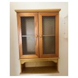 Bathroom Shelf & Outdoor Trashcan