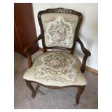 Vintage French Louis XV Style Carved Fruitwood