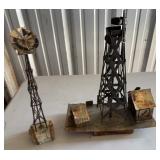 Demott Windmill Sculpture, Oil Rig Sculpture
