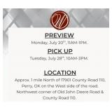 Preview & Pick Up Information