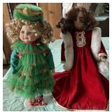 Unmarked Holiday Doll, House of Lloyd Doll