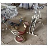 Vintage Trim Ride Exercise Bike, 2 Vintage