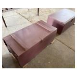 2 Wood Trunks