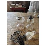Wall Sconce Lamp, Oil Lamp, Part of Oil Lamp
