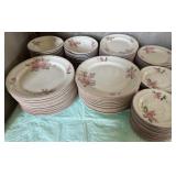 Gibson Floral Pattern Dishes