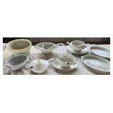 Crock Bowl, Gravy Boats, Serving Platters,