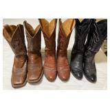 3 Pairs of Men's Boots