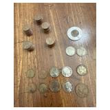 2 Liberty Head 'V' Nickel, 50 cents in Pennies