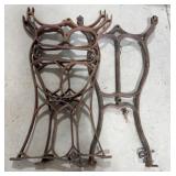 Pair of Treadle Sewing Machine Legs, 1 Singular