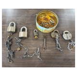 Vintage Padlocks & Keys