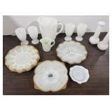 Misc. Milk Glass & Other Glass