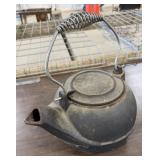 Vintage Cast Iron Kettle