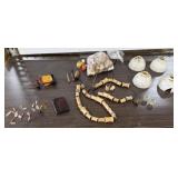 Wooden Sewing Spools, Wallet, Lures, Light Covers,