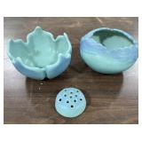 3 Vintage Van Briggle Pottery Pieces