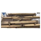 Vintage Wood Doubletrees & Singletree
