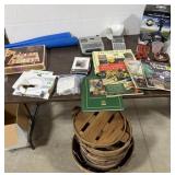Baskets, Plastic Bats, Backgammon,