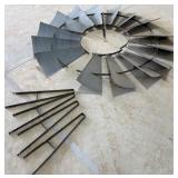 Windmill Wheel Approx. 74" Wide