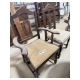 2 Vintage Victorian Style Arm Chairs