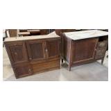 Vintage Hoosier Style Kitchen Cabinet