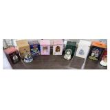 9+/- Snow Globes in Original Boxes
