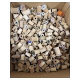 Collection of Vintage Wooden Sewing Thread Spools