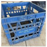 Gold Spot Dairy Plastic Crate