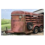 WW Bumper Pull Stock Trailer