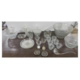 Punch Bowls, Ladle (Plastic), Cups, Plates,