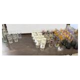 Large Lot of Collectible Glasses