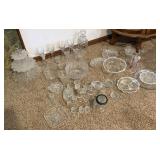 Misc. Vintage Clear Glassware