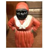 Vintage Cast Iron "Mammy" Coin Bank