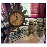 Decorative Beer Steins, Decorative Clock