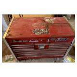 Snap-On Metal Tool Chest, Gloves, Hardware,
