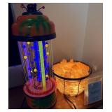 Blacklight Rain Lamp, Salt Crystal Lamp