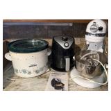 KitchenAid Mixer, Oil Less Fryer, Crock-Pot