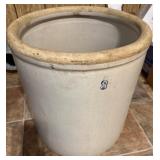 Vintage 8-Gallon Stoneware Crock