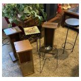6+/- Plant Stands, Small Display Shelf,