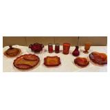 11+/- Vintage Glass Pieces