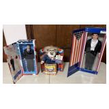 2 Ronald Reagan Dolls (In Box), Bubba for