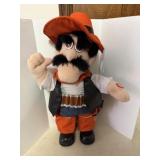 Animated Musical Plush Pistol Pete Doll