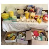 Large Lot of Plasticware