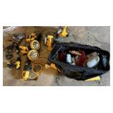 Large Dewalt Tool Bag, 2 Car Plug-in Spotlights,