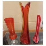 3 Vintage Vases