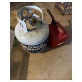 Blue Rhino Propane Tank, Gas Can