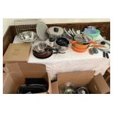 Pots, Pans, Cookie Sheets